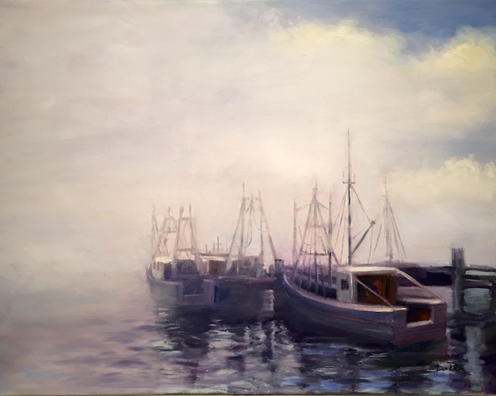 The Working Waterfront Paintings By Jim Riccio Opening Reception Eastport Arts Center